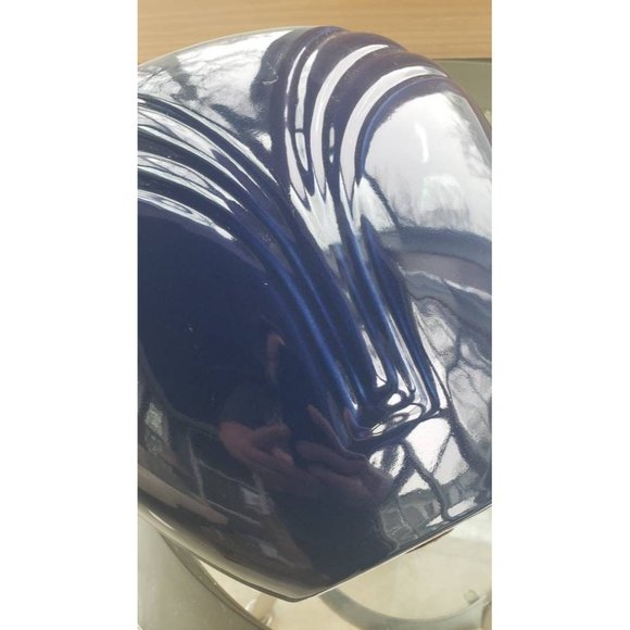 Haeger #4366 Vase*10 inch vase*Blue Vase*Dark Blue Haeger Vase* Haeger Vase*Haeg - Picture 4 of 7